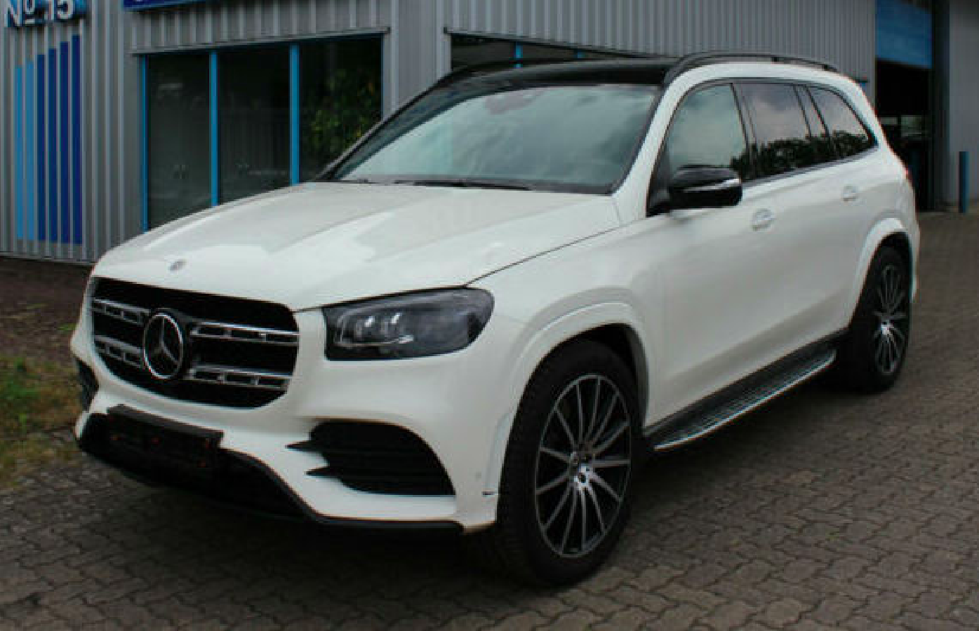 Mercedes-Benz GLS 400d | bílá metalíza | online nákup | online prodej | super cena | autoibuy.com